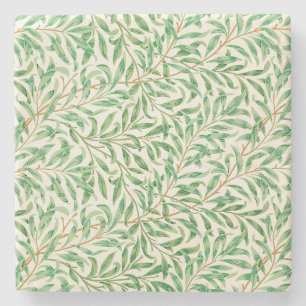 Vintager Willow Bough Ornament Lithograph Steinuntersetzer