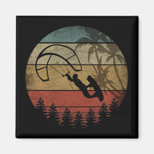 VINTAGER WINDSURFER MAGNET