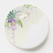 Vintager Wisteria Bird Asian Style