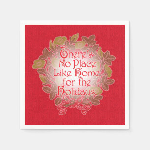 VINTAGER WIZARD VON OZ CHRISTMAS NAPKINS SERVIETTE