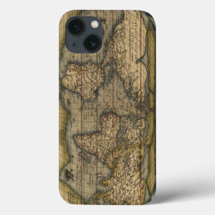 Vintager World Map Atlas Historisches Design Case-Mate iPhone Hülle