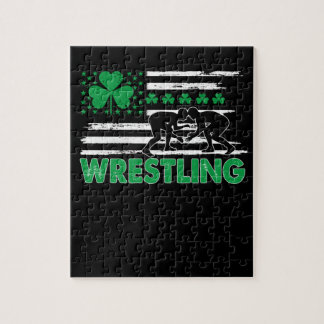 Vintager Wrestling Sportmartial Art Green Gift