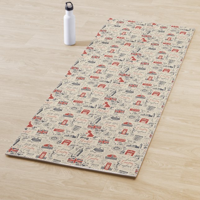 Vintager Yoga Mat Yogamatte (Beispiel)