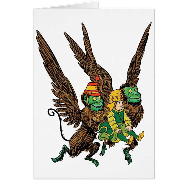 Vintager Zauberer von Oz, Dorothy, bösen fliegende (Vorne)