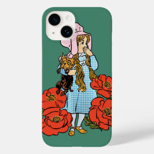 Vintager Zauberer von Oz, Dorothy, Red Poppy Blume Case-Mate iPhone Hülle