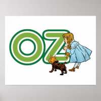Vintager Zauberer von Oz Dorothy Toto mit BIG-Buch
