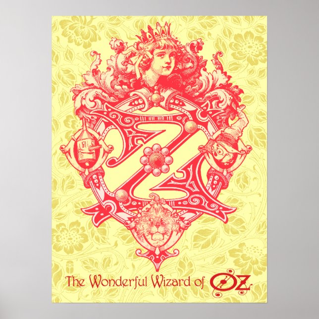 Vintager Zauberer von Oz Poster (Vorne)