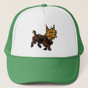 Vintager Zauberer von Oz, Toto the Niedlich Puppy Truckerkappe