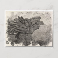 Vintager Zeichn eines Drachen von Halong Bay, Viet