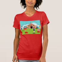 Vintager Zirkus-T - Shirt