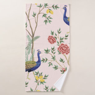 Vintager Zitronenbaum, Pflanze, exotische Erbse Badehandtuch