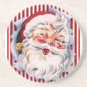 Vintager Zuckerstange-Sankt-Untersetzer Sandstein Untersetzer
