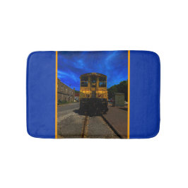 Vintager Zug Badematte