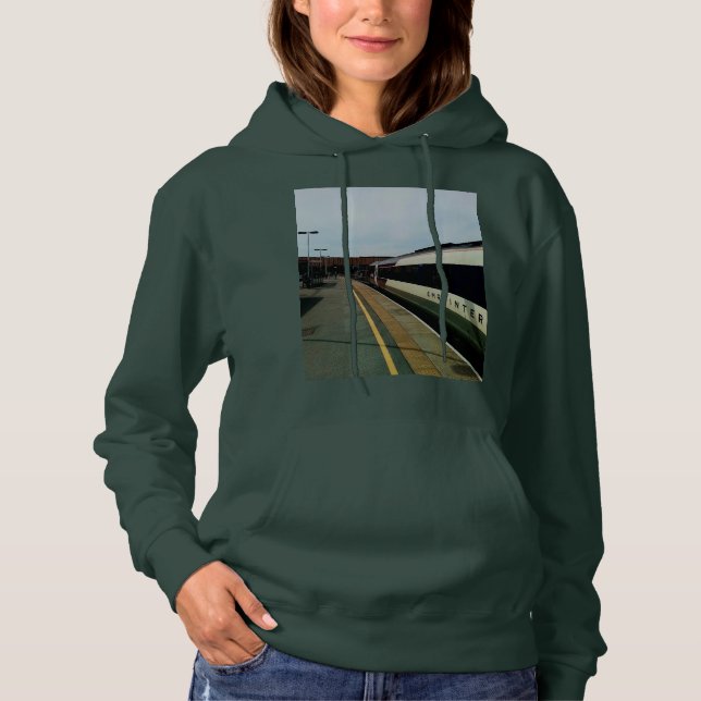 Vintager Zug Hoodie (Vorderseite)