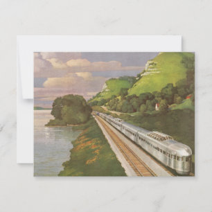 Vintager Zugurlaub, Lokomotive im Land