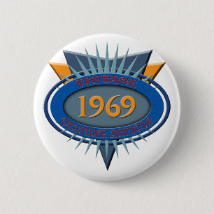 Vintages 1969 button