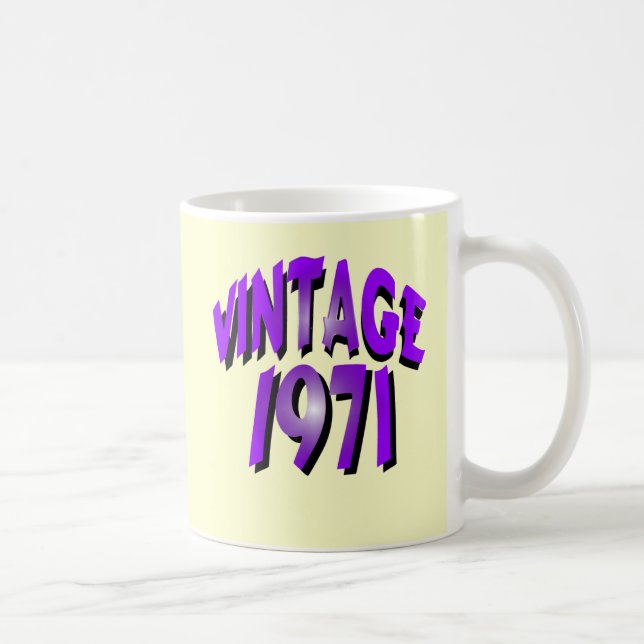 Vintages 1971 kaffeetasse (Rechts)