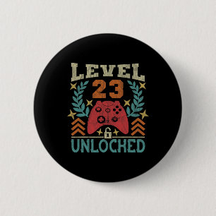 Vintages 23. Geburtstagsgeschenk 23. Geburtstag Button