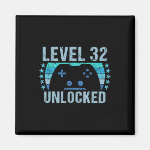 Vintages 32. Geburtstagsgeschenk 32 Jahre Junge Gi Magnet
