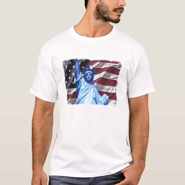 Vintages 4. von Juli-T - Shirt (Vorderseite)