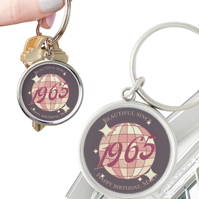 Vintages 60. Geburtstagsgeschenk Schlüsselanhänger (Von Creator hochgeladen)