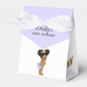 Vintages Afrikanisches Baby Princess Lila Geschenkschachtel