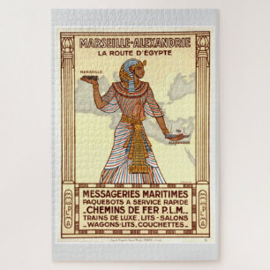 Vintages Ägypten Reisevorführung Kunst