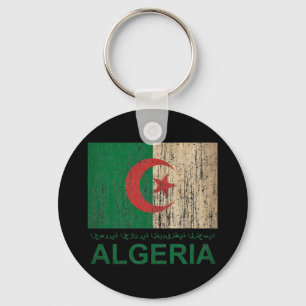 Vintages Algerien Schlüsselanhänger