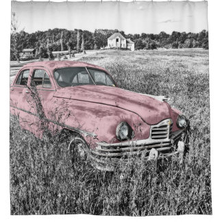 Vintages altes Auto - Duschvorhang