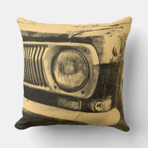 Vintages altes klassisches AutoHeadlight Kissen