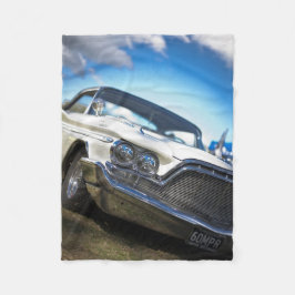 Vintages Altfahrzeug Fleecedecke