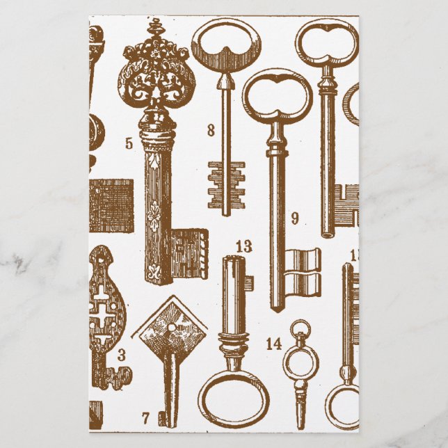 Vintages altmodisches Set (Vorderseite)