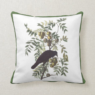 Vintages American Crow Kissen