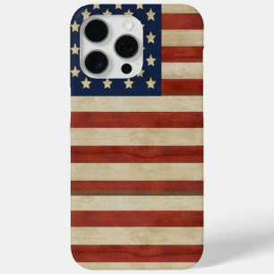 Vintages amerikanisches Flag iPhone Case-Mate iPhone Hülle