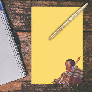 Vintages amerikanisches Kriegerfriedstück Post-it Klebezettel