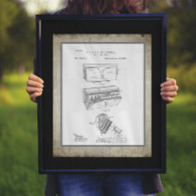 Vintages Ammo-Kartuschenkasten-Patent