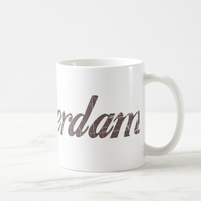 Vintages Amsterdam Kaffeetasse (Rechts)