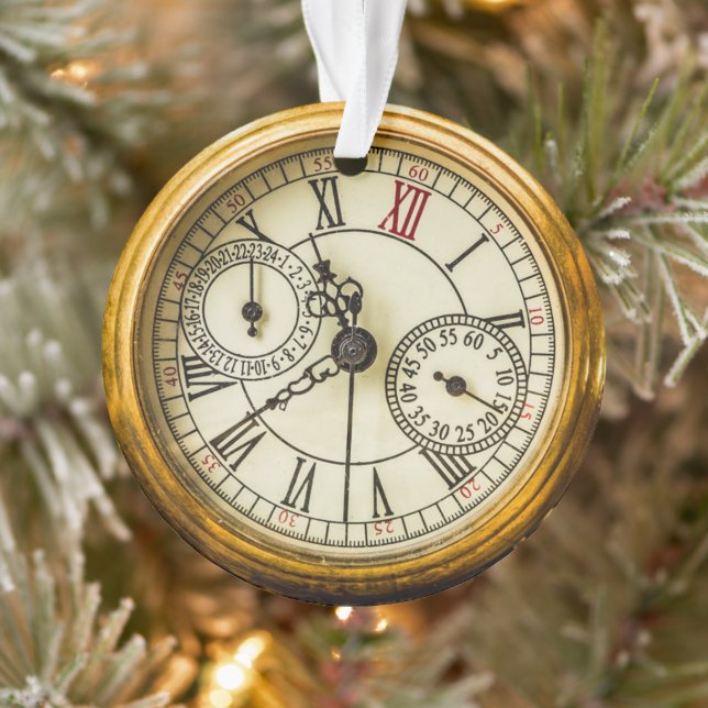 Vintages antikes Industriesteampunkt Ornament (Baum)