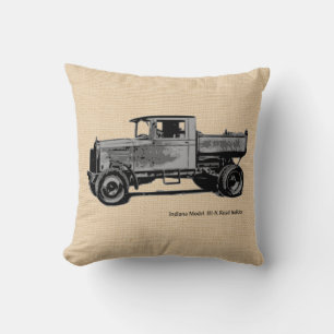 Vintages antikes Kfz-Kissen Kissen