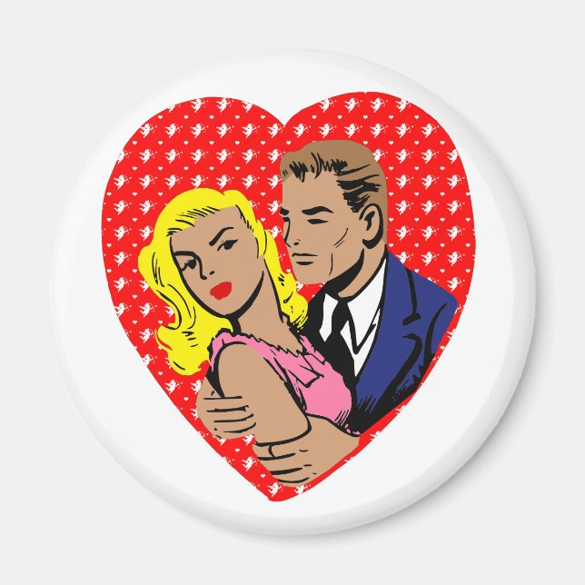 Vintages Antivalentin Magnet (Vorne)