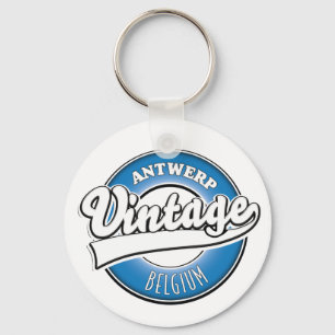 Vintages Antwerpener-Logo Schlüsselanhänger