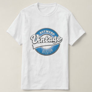 Vintages Antwerpener-Logo T-Shirt
