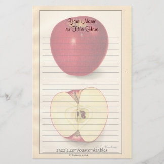 Vintages Apple-Briefpapier Briefpapier