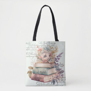Vintages Aquarellbuch Tasche