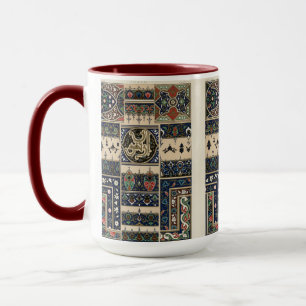 Vintages arabisches Muster Tasse