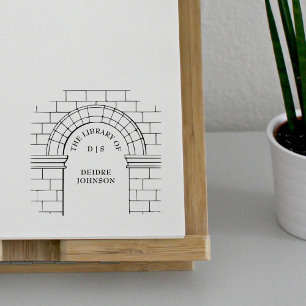 Vintages Arch-Elegantes Benutzerdefiniert aus dem  Gummistempel