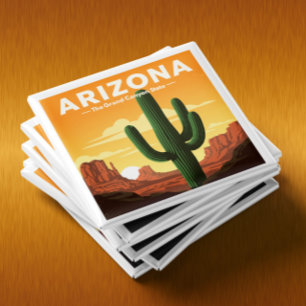Vintages Arizona Magnet