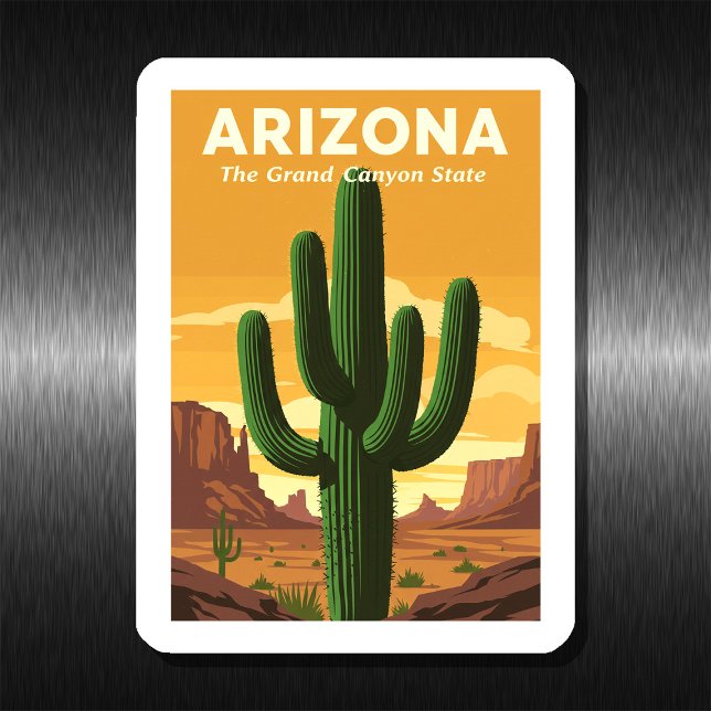 Vintages Arizona Magnet (Von Creator hochgeladen)