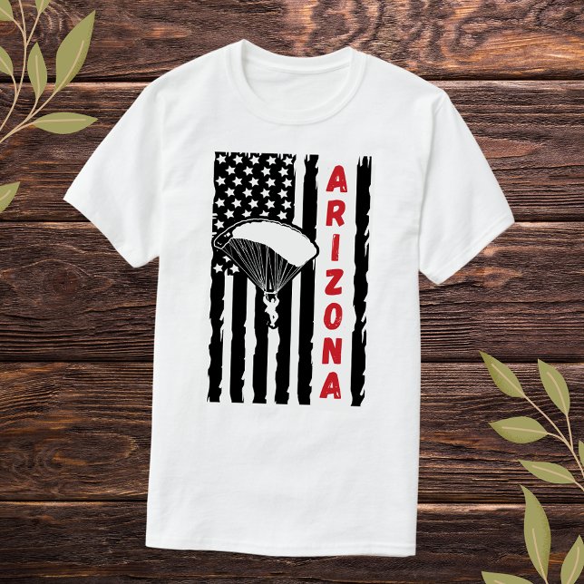 Vintages Arizona Paragliding Fallschirmspringen T-Shirt (Von Creator hochgeladen)