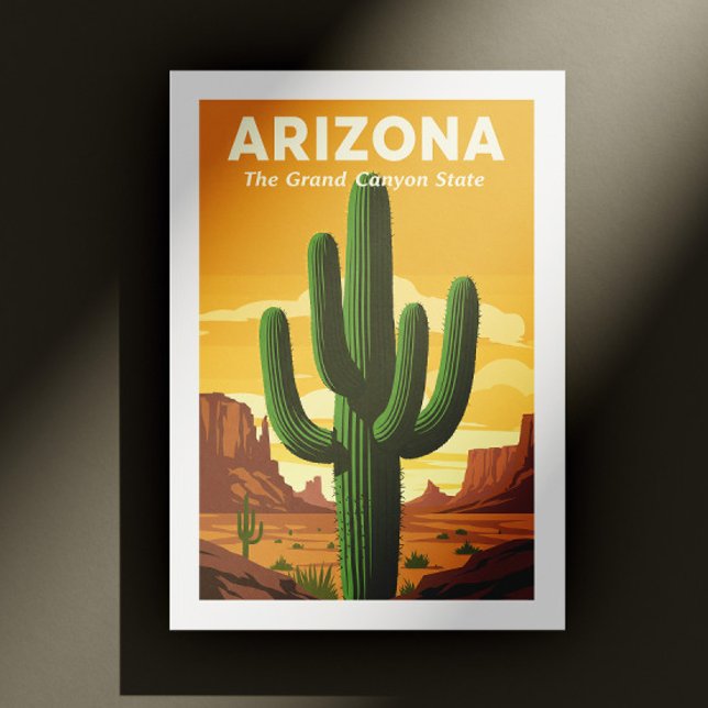 Vintages Arizona Postkarte (Von Creator hochgeladen)